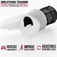 thumbnail image 2 of White Lung Exercise Machine, Breathing Trainer for Lungs, Endurance Training Device with Adjustable Resistances to Improve Lung Capacity, 2 of 5
