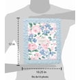 thumbnail image 3 of Marco de fotos Laura Ashley con forma de flor azul claro, 20 x 25 cm, 3 of 5