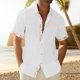 thumbnail image 2 of Hawaiian Shirt For Men, Men's Vintage Button Down Bowling Shirts Short Sleeve Summer Beach Shirt 3XL, 2 of 5