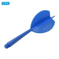thumbnail image 3 of Uxcell Integrated Dart Shaft & Flights, 9 Pack Plastic Dart Flight Set, Blue, 3 of 5