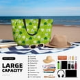 thumbnail image 5 of Sigee St Patrick's Day7 Print Extra Large Waterproof Beach Travel Bag with Zipper - Durable and Versatile for Vacation, Gym, and Daily Use, 5 of 7