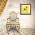 thumbnail image 3 of Cartissi   20x20 Gold Ornate Wood Framed with Double Matting Museum Art Print Titled - A Very Pop Modern Dog I, 3 of 4