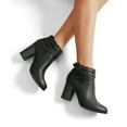 thumbnail image 6 of BURUDANI Women's Fashion Chunky Heel Ankle Boots Work Ankle Booties, 6 of 6