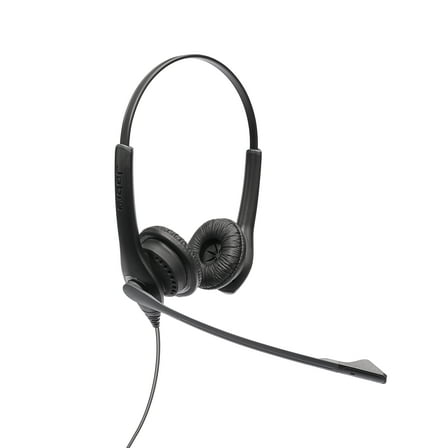 Jabra Biz 1100 EDU Duo USB Wired Headset Black
