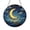Acrylic 3.5 Inch, variant on Moon and Star Stained Glass Suncatcher Window Hanging Decor, Celestial Moon Star Sun Catcher Panel for Home Window Decoration, Night Sky Inspired Decorative Art Gift
