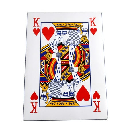 Jumbo Size Full Deck Playing Cards Large Poker Game Party Prank Magic Trick Accessory