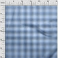 thumbnail image 3 of oneOone Cotton Poplin Medium Blue Fabric Check Sewing Material Print Fabric By The Yard 56 Inch Wide, 3 of 5