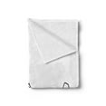 thumbnail image 2 of Abstract Soft Flannel Fleece Blanket, Drawing of Hatched Crystals Gem Like Pattern Monochromatic Illustration, Cozy Plush for Indoor and Outdoor Use, 50" x 70", Charcoal Grey White, by Ambesonne, 2 of 5