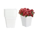 thumbnail image 1 of netuera Re-usable Square Nursery Pot 7 Gallon Plastic Grow Pots Plant 10 Pack, 1 of 5