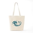 thumbnail image 6 of CafePress - Worn Mermaid Graphic Tote Bag - Unisex Canvas Tote Bag, Beige, 1-Piece, 6 of 7