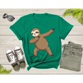 thumbnail image 6 of Cool Dabbing Dancing Lazy Sloth for Men Women Kids Boys Girl T-Shirt Sloth Animal Shirt for Men Women Kids Boys Girls Teens Gift Tshirt, 6 of 8