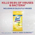 thumbnail image 2 of Toallitas desinfectantes Lysol To-Go Pack con aroma a limón, 15 unidades, x2, 2 of 6