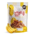 thumbnail image 1 of VITALI | Snacks Saludables - Caja Platano Deshidratado Sabor Natural x 14 piezas | 50gr por unidad | Botanas Horneadas Saludables | Fruta Deshidratada Sin Gluten | Producto Vegano y 100% Natural, 1 of 7