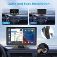 thumbnail image 5 of 7" Wireless CarPlay & Android Auto Portable Touchscreen, Mirror Link, EQ, Remote, FM/TF/USB, Optional Backup Camera & 10.26" Display, 5 of 13