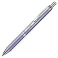 thumbnail image 3 of Pentel EnerGel Alloy Retractable Gel Pens Medium Pen Point - 0.7 mm Pen Point Size - Refillable - Retractable - Violet Gel-based Ink - Violet Metal Barrel - Stainless Steel Tip - 1 Each, 3 of 3