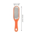 thumbnail image 4 of Unique Bargains 1 Pc Lightweight Oval Foot File 10.43"x2.56" Orange, 4 of 7