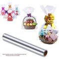 thumbnail image 2 of Clear Cellophane Paper 40cm Wide X 30m Long 2.5mm Thick Florist Cellophane Roll Gift Wrapped, 2 of 5