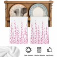 thumbnail image 5 of Pink Kitchen Towels Set of 1, Polka Dots Watercolor Abstract Art Absorbent Dish Towels for Kitchen, Microfiber Hand Towel, Quick Drying Tea Towel for Cleaning Decorative Dishcloths, 5 of 7