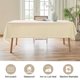 thumbnail image 4 of Mantel de lino texturizado AUSSPVOCT, impermeable, 152 cm, redondo, 4 of 8