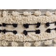 thumbnail image 4 of TOV Furniture Balhi 18"H Transitional Fabric Pouf in Beige/Neutral, 4 of 5