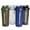 LITE - Multicolor-34 oz, variant on Slim 4-pack Protein Shaker Bottle 400 Ml | 13.5 Oz - Storage Included Leakproof Screw-on Lid Bpa Free Unisex Black White Stormy Gray Cotton Pink