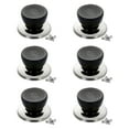 thumbnail image 4 of 6 Pieces Pot Lid Handle Knob Cap Set Stainless Steel Heat Resistant Universal Fit for Cookware Replacement, 4 of 9