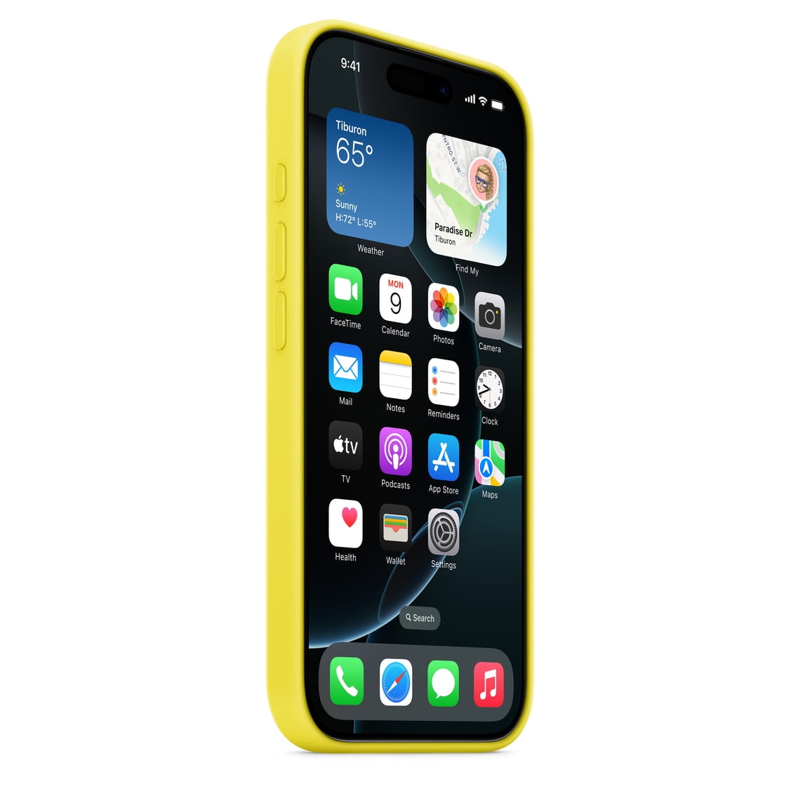 Apple iPhone&nbsp;16 Pro Silicone Case with MagSafe - Star Fruit