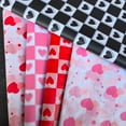 thumbnail image 4 of Summercome 20 Sheets Love Heart Tissue Paper Wrapping Paper Assorted Pink Red Sweet Kiss Checkerboard for Valentine's Day Gift Bag Birthday Valentines Basket DIY Craft Decor, 20 x 14 Inch, 4 of 5
