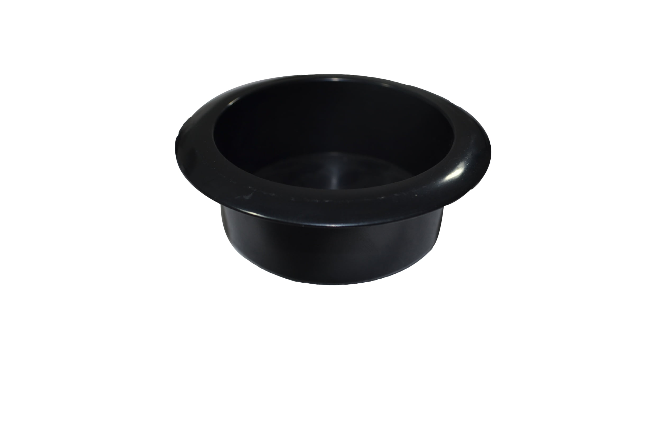 Universal Replacement Black Plastic Cup Holder, 3 1/2" Diameter