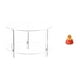 thumbnail image 1 of Mesa auxiliar redonda de acrílico,Mesa auxiliar redonda de acrílico,mesita de noche.,Mesa auxiliar redonda pequeña de acrílico transparente para bebidas,Escultura de escritorio,Estatua de, 1 of 8