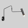 thumbnail image 4 of Adjustable Swivel Reading Light Wall Sconce – Contemporary Industrial Design Handcrafted Brass Mid Century Modern Lamp, 4 of 4