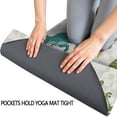 thumbnail image 3 of Dinosaurs Pattern Hot Yoga Mat Towel Non Slip for Hot Yoga - Quick-Drying Yoga Mat Cover with 4 Corner Pockets with Travel Bag - Hot Yoga Towel Non Slip 74"x26", 3 of 6