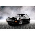 thumbnail image 2 of Rogan, Mark 24x17 Gold Ornate Wood Framed with Double Matting Museum Art Print Titled - Jaguar E-Type 1968, 2 of 4