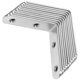 thumbnail image 1 of unbranded 12Ud Escuadras Para De Muebles En Acero Inoxidable Resistentes Y Multifuncionales, 1 of 7