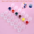 thumbnail image 2 of 480Pieces Empty Paint Pot, 40 Strips Acrylic Mini Container Storage with Lids for Arts and Crafts 3Ml, 2 of 7