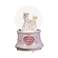 thumbnail image 1 of deevoka Couple Wedding Crystal Ball Desktop Ornament Collection Send Wedding Musical Toy style A, 1 of 9