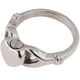 thumbnail image 4 of Moda Mujer de Forever In Cremación Urn Band - Talla 9 Yinane Anillo de dedo del anillo del anillo conmemorativo del corazón del amor, 4 of 6