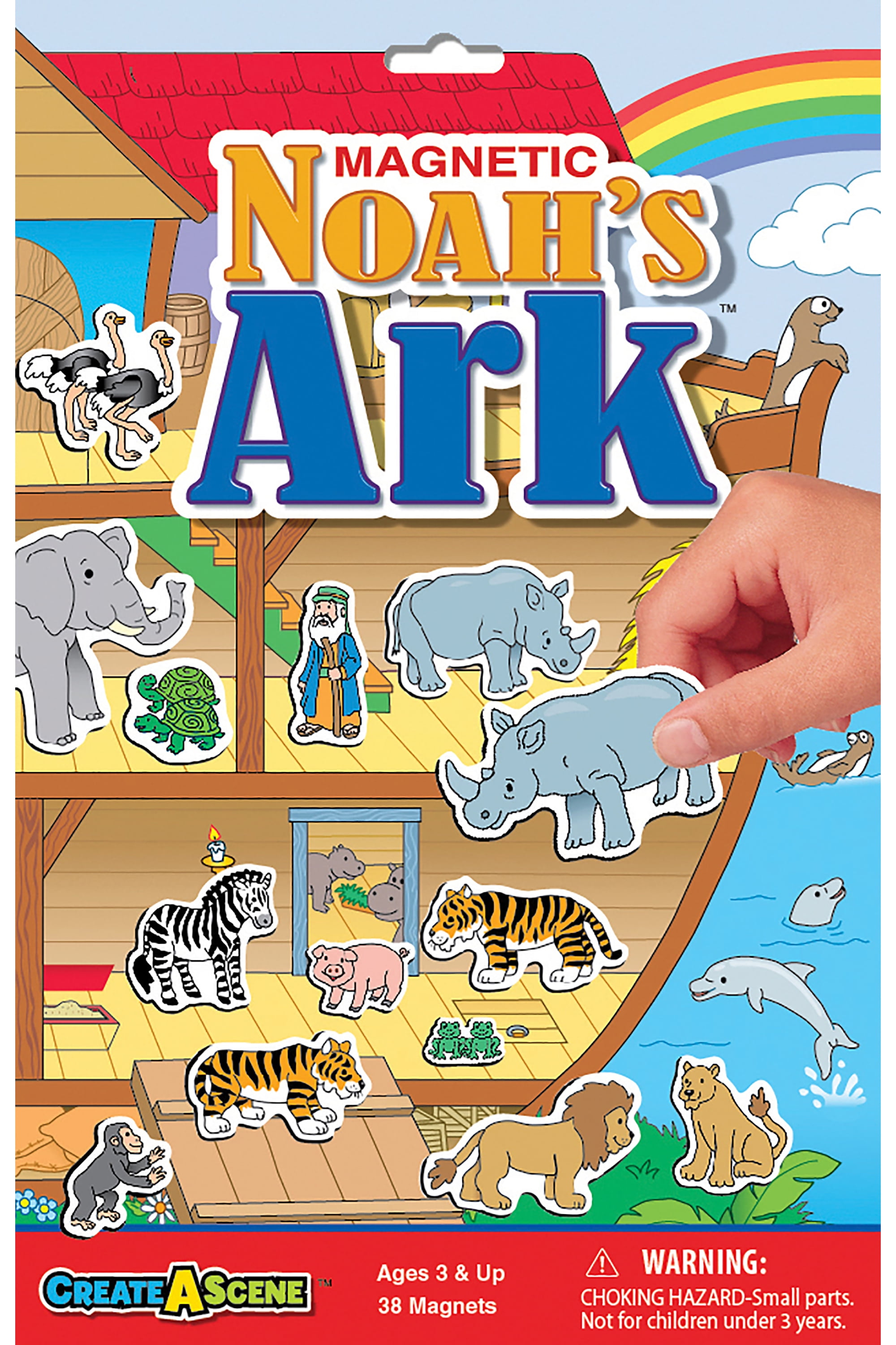 Lauri Create A Scene Magnetic Playset Noah S Ark Walmart Com
