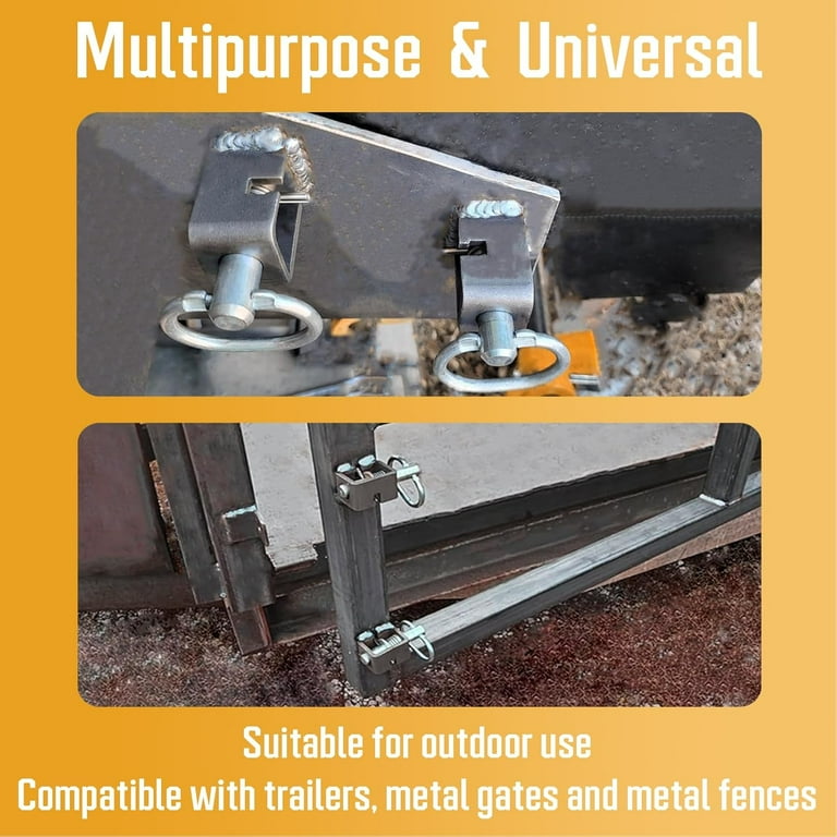 Spring Latch Lock, Weld-On Spring Latch Assembly, Trailer Gate