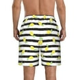 thumbnail image 3 of Naloa Lemon_1 Men's Beach Shorts, Surfing shorts, Swim trunks, Quick Dry Swim Trunks for Surfing Beach Fun - Medium, 3 of 9