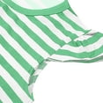 thumbnail image 5 of Girls Summer Clothes Casual Clothing Suit Short Sleeve Striped Print T-Shirt and Pants, 5 of 7