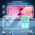 thumbnail image 2 of Compatible with iPhone 14 Pro Max Clear Case with Sliding Camera Lens Cover, Built-in Screen Protector Soft TPU Bumper Case Transparent Acrylic Back Heavy Duty Shockproof Durable Phone Case, 2 of 14