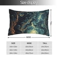 thumbnail image 2 of Salouo Enchanted Forest Skull Path Pattern Pillow Cases,1PC Pillow Covers with Envelope Closure Decorative Pillow Case for Bed Couch,Pillows Not Included-20"x30", 2 of 6