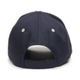 thumbnail image 2 of Outdoor Cap 00045727467491 Brushed Twill Sandwich Visor Cap, Navy & White - One Size, 2 of 9
