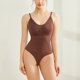 thumbnail image 1 of Mono de realce de cadera de talla grande que moldea el cuerpo posparto, moldeador de cuerpo de una pieza en forma de T sin costuras sexy, 1 of 4