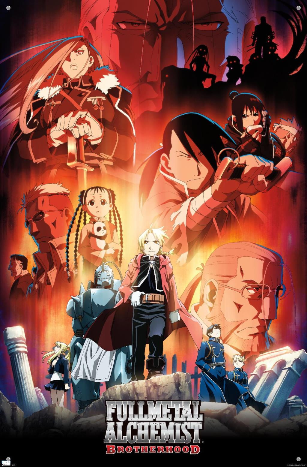  Christ-EZ Fullmetal Alchemist Anime Poster Brotherhood