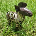 thumbnail image 7 of Fair Trade Recycled Metal Ribbon Zebra Sculpture Handcrafted in Zimbabwe, Africa, 7 of 7