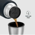 thumbnail image 7 of Thermos Stainless King 2L Matte Midnight Blue Stainless Beverage Bottle, 7 of 7