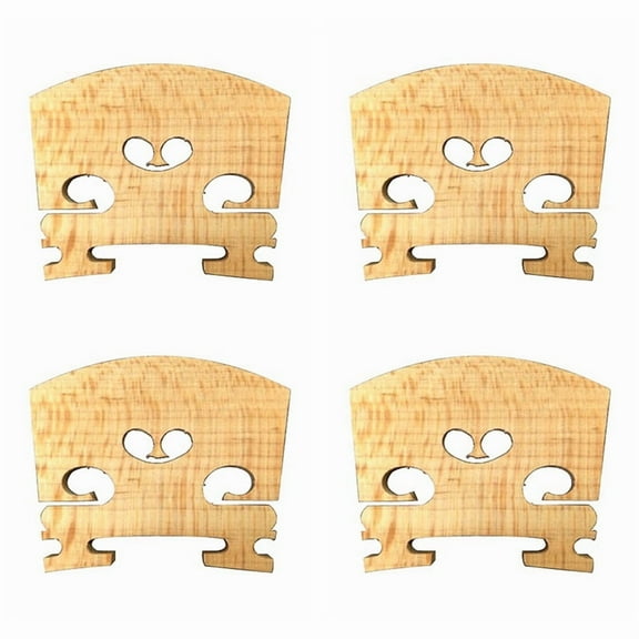 4X Full Size 4/4 Violin Bridge