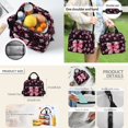 thumbnail image 6 of Jeiento Black Pink Soccer Bow 17 Inch Backpack 4-Piece Set, Lightweight Large Capacity School Bookbag for Teen Girls Students Daily Use, 6 of 8
